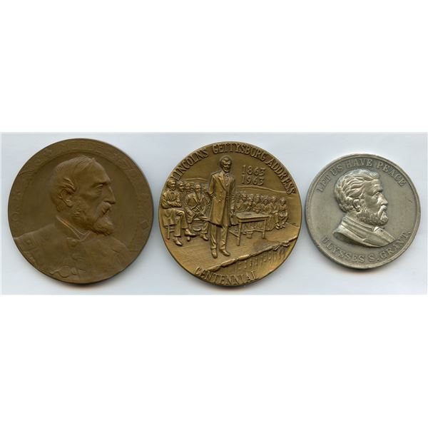 Gregory Medal Collection - Lot of 3