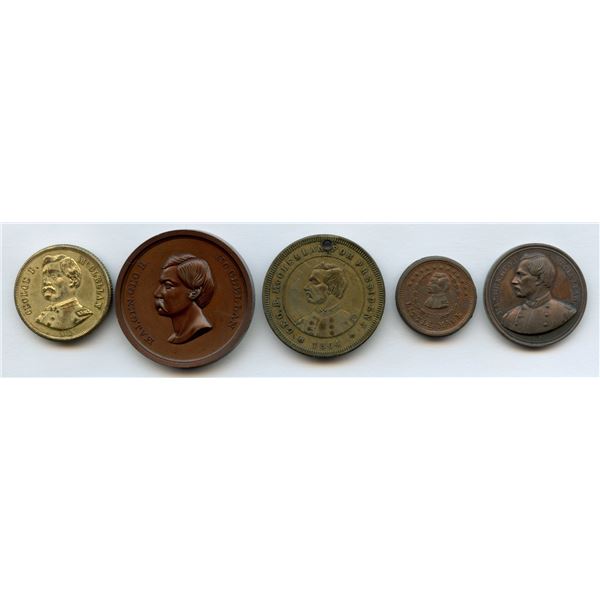 Gregory Medal Collection - Lot of 5