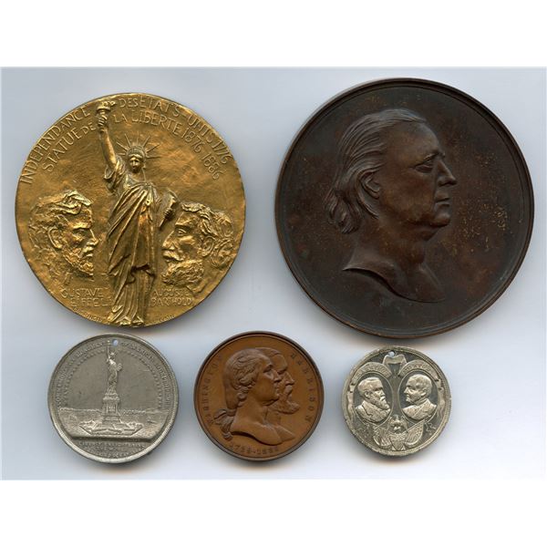 Gregory Medal Collection - Lot of 5