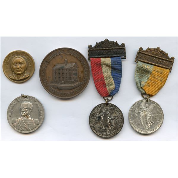 Gregory Medal Collection - Lot of 5