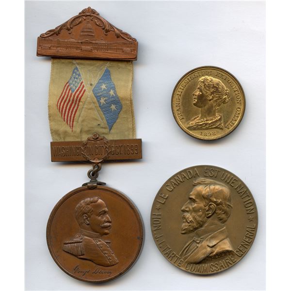 Gregory Medal Collection - Lot of 3