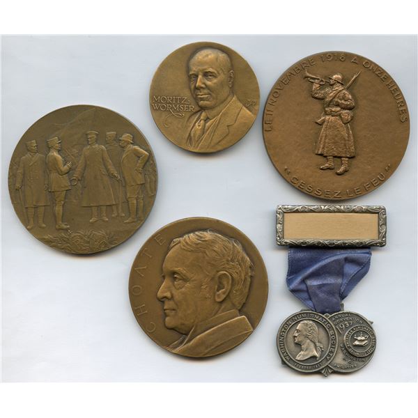 Gregory Medal Collection - Lot of 5