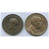 Image 1 : 1941/1945 Franklin D Roosevelt 3rd & 4th Inauguration Medals