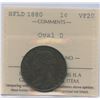 Image 1 : 1880 Newfoundland One Cent - Oval 0