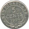 Image 2 : 1946c Newfoundland Five Cents