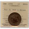Image 1 : 1896 One Cent - Far 6