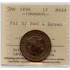 Image 1 : 1896 One Cent - Far 6