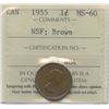 Image 1 : 1955 One Cent - NSF