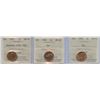 Image 2 : 1953 - 1962 One Cent - ICCS Graded Lot of 14 - Part 1