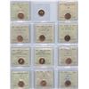 Image 1 : 2003 - 2012 One Cent - ICCS Graded Lot of 34 - Part 6