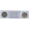 Image 2 : 1880H Five Cents - ICCS Graded Lot of 2
