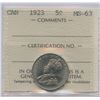 Image 1 : 1923 Five Cents