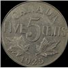Image 2 : 1925 Five Cents