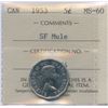 Image 1 : 1953 Five Cents - SF Mule