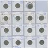 Image 8 : Collection of Canadian Five Cents