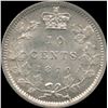 Image 2 : 1870 Ten Cents - Wide 0