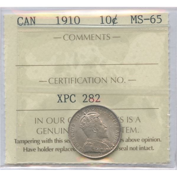 1910 Ten Cents