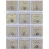 Image 1 : 1956 - 1968 Ten Cents - ICCS Graded Lot of 21