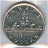 Image 2 : 1947 Silver Dollar - Maple Leaf