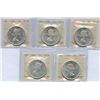 Image 1 : 1958 - 1962 Silver Dollars - ICCS Graded Lot of 5