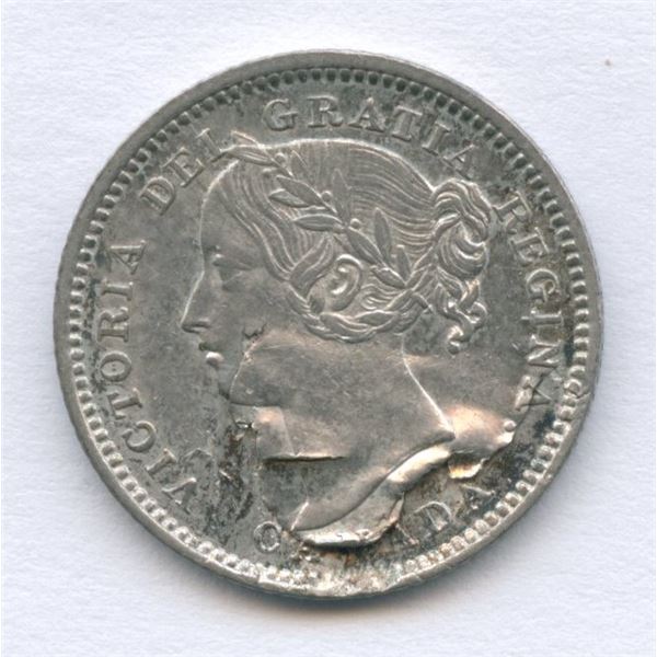 1899 Ten Cents - Lamination Error