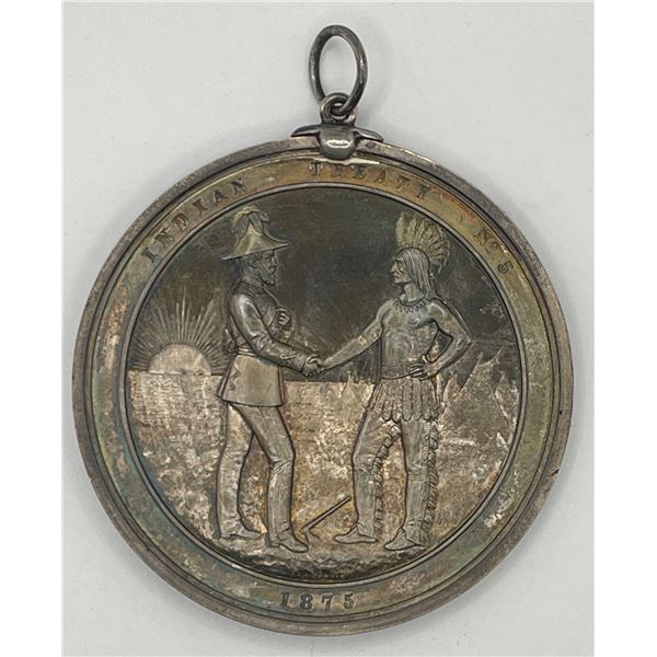 1875 Treaty 5 Medal.
