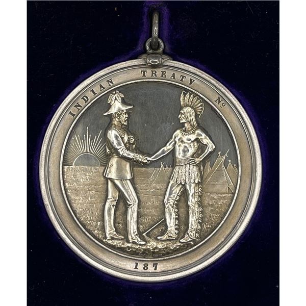 Undated Numbered Treaty Medal.