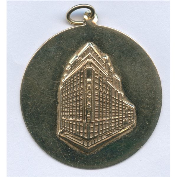 R.H. Macy (New York) - Retirement Medallion