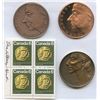Image 1 : Dora de Pedery-Hunt Medal - Lot of 3 + Autograph