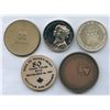 Image 2 : Dora de Pedery-Hunt Medal - Lot of 4 + Wood