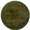 Image 2 : Br 1002 Wide Rim Variety, Small Bust, Ships Colonies & Commerce.