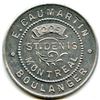 Image 5 : E. Caumartin Post-Confederation Montreal Tokens - Lot of 4