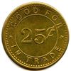 Image 6 : J.A. Bernardin Post-Confederation Buckingham Quebec Tokens -  - Lot of 4