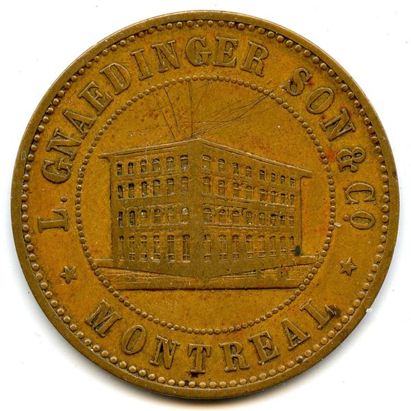 Post-Confederation Quebec Tokens - Lot of 4