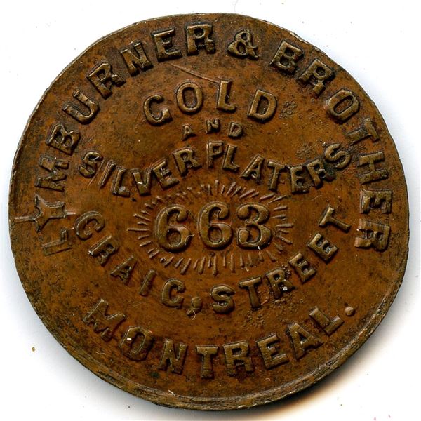 Lymburner & Brother Advertising Tokens - Lot of 2