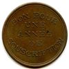 Image 2 : Checker Club Tokens - Lot of 3