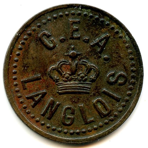 St. Leon Water Post-Confederation Quebec Tokens - Lot of 2