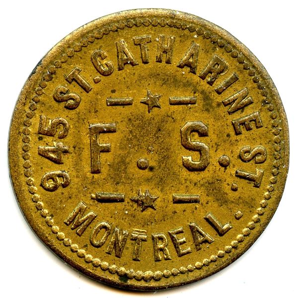 Post-Confederation Quebec Tokens - Lot of 2