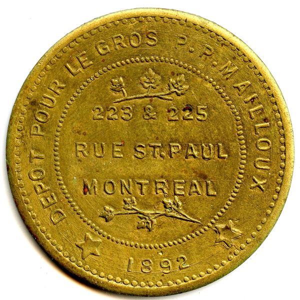 Ludger Gravel Advertising Tokens - Lot of 4