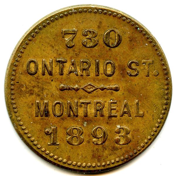 Post-Confederation Quebec Tokens - Lot of 2