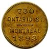 Image 1 : Post-Confederation Quebec Tokens - Lot of 2