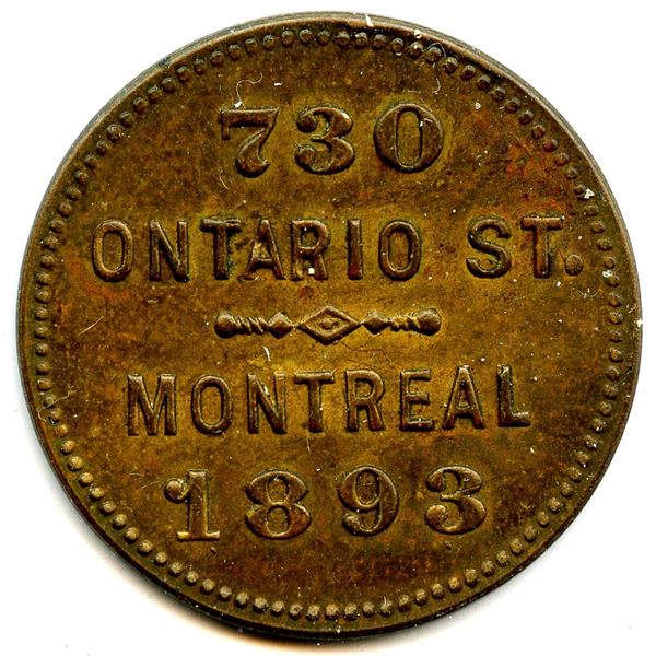 Post-Confederation Quebec Tokens - Lot of 3