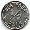 Image 2 : Br 742 L.G. Marineau ½ Pain Bakery Tokens - Lot of 3