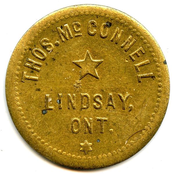 Post-Confederation Ontario Tokens - Lot of 4