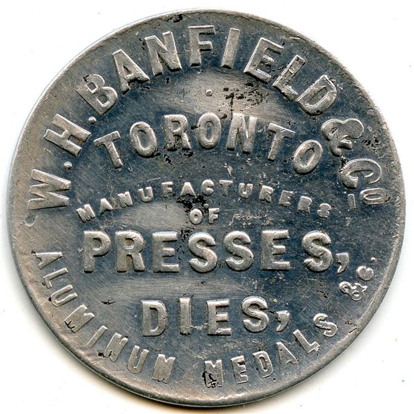 Br 805, LeRoux 994f. W,H, Banfield Advertising Token