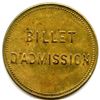 Image 2 : Nap. Taylor Billet D'Admission Post-Confederation Ottawa Ontario Tokens - Lot of 2