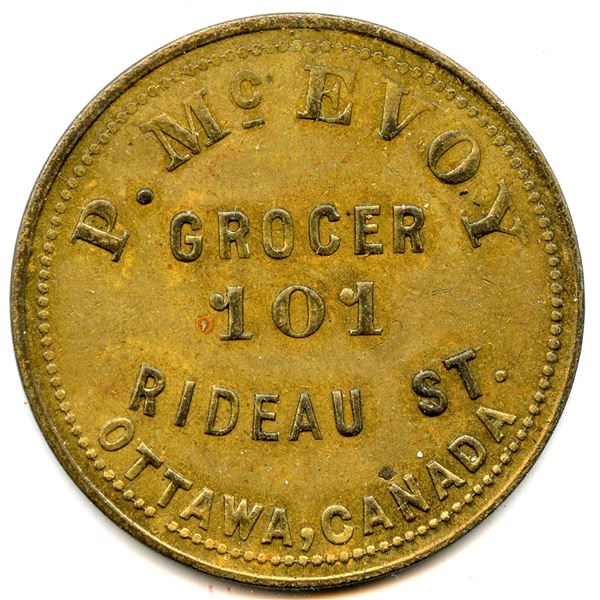 Post-Confederation Ontario Tokens - Lot of 4