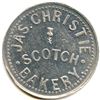 Image 1 : Jas. Christie Bakery Post-Confederation Ontario Tokens - Lot of 4