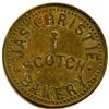 Image 3 : Jas. Christie Bakery Post-Confederation Ontario Tokens - Lot of 4