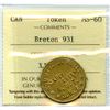 Image 1 : Post-Confederation British Colombia Tokens - Lot of 2